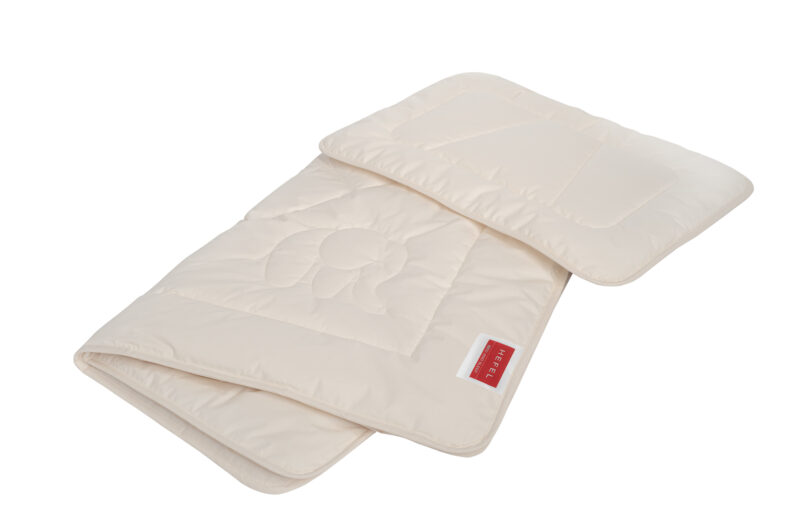 Hefel Bio-Wool Kinderset (All-year) dekbed + hoofdkussen